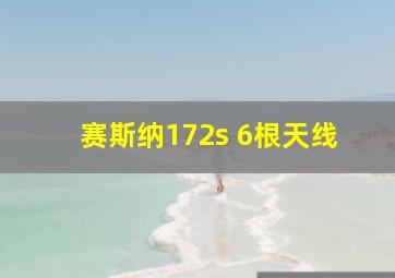 赛斯纳172s 6根天线